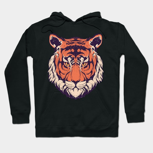 tiger face Hoodie by janvimar